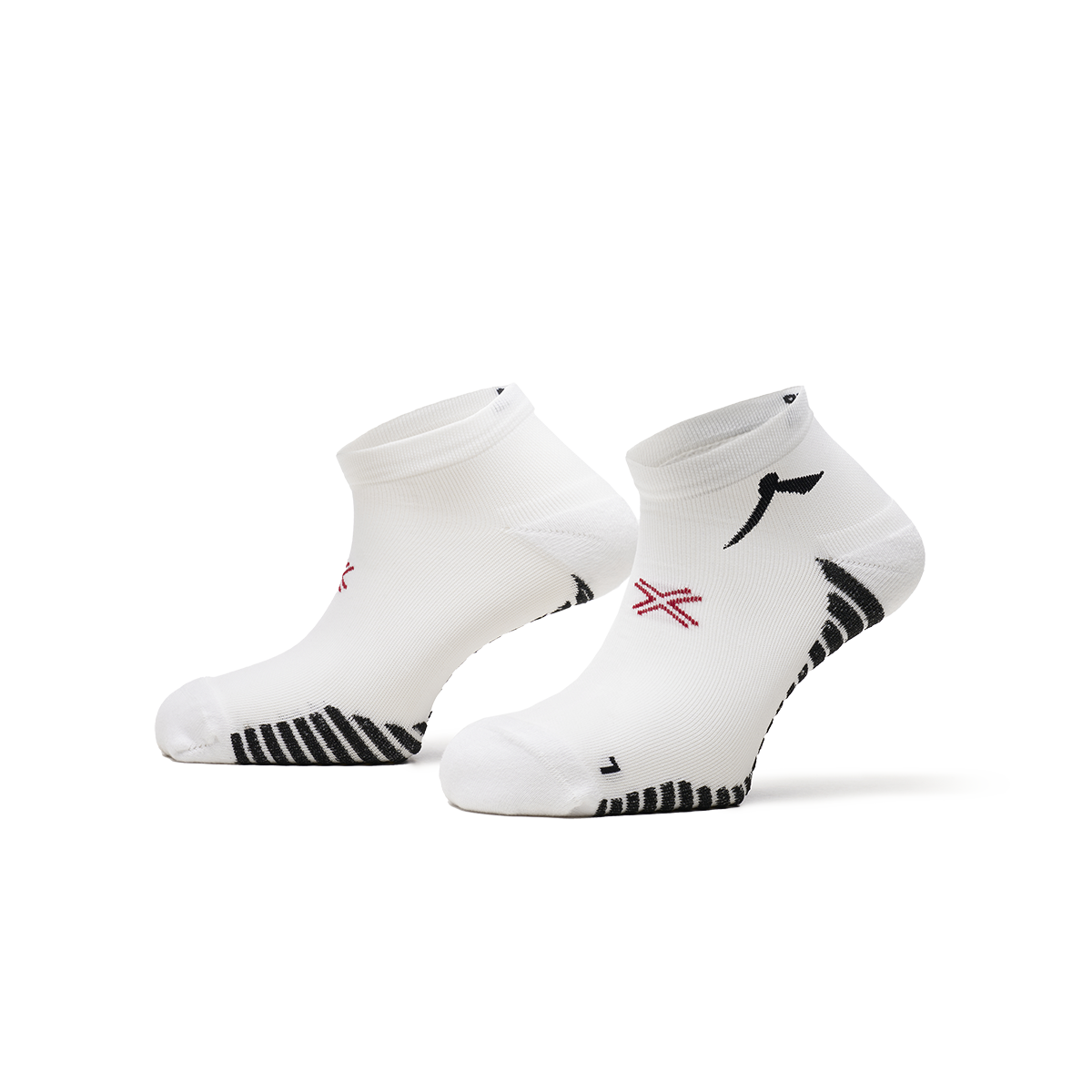 Opti-X Anti Slip Ankle Sock White